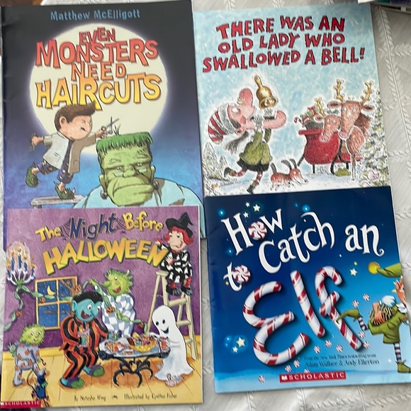 Scholastic Other - Scholastic Books Holiday Bundle of 4